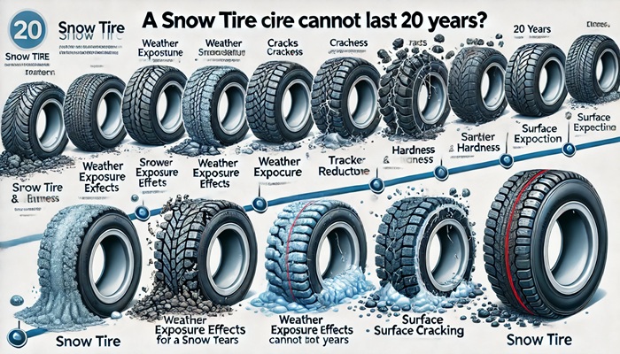 スタッドレス タイヤ 寿命 20 年はあり得ない理由