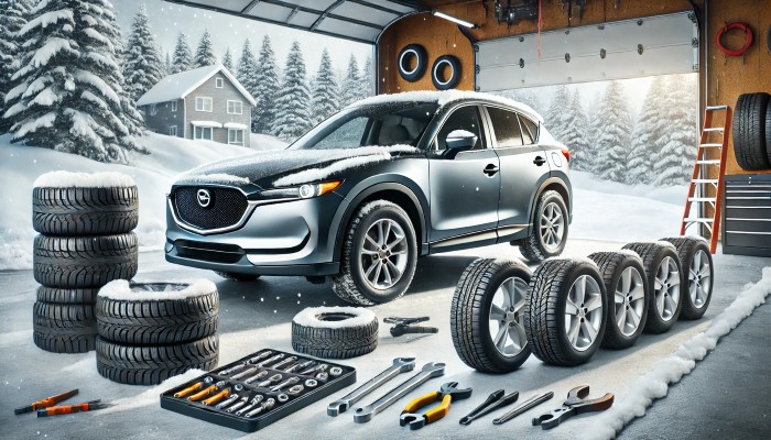 cx5のスタッドレスタイヤ・インチダウンをコスパ良く準備する方法