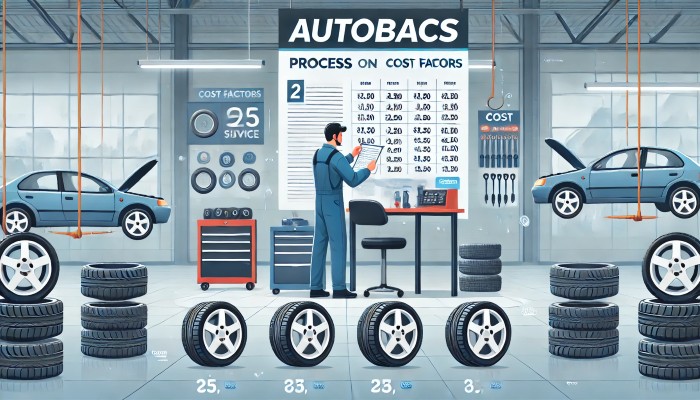 オートバックスのタイヤ交換料金と費用の目安