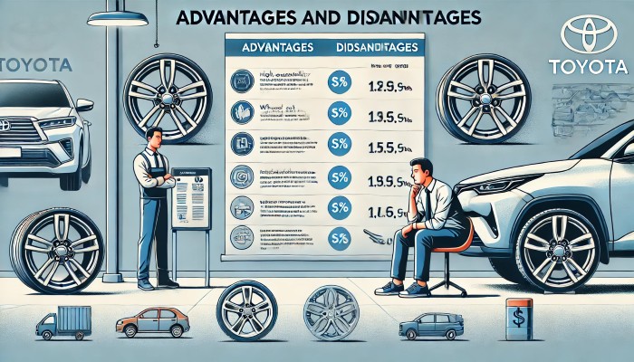 ホイールセットをディーラーで購入するメリットとデメリット