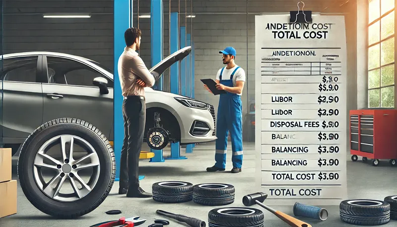 タイヤ交換は総額で判断することが重要