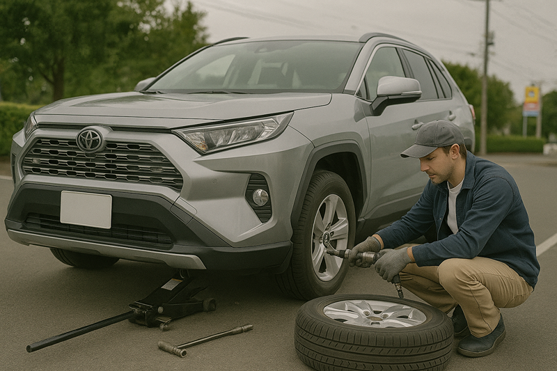 RAV4 タイヤ交換費用を安く抑える方法