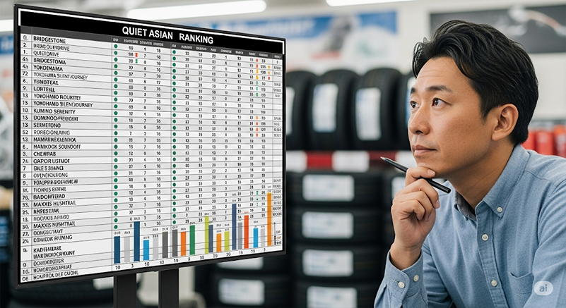 アジアンタイヤ静粛性ランキングで後悔しない秘訣
