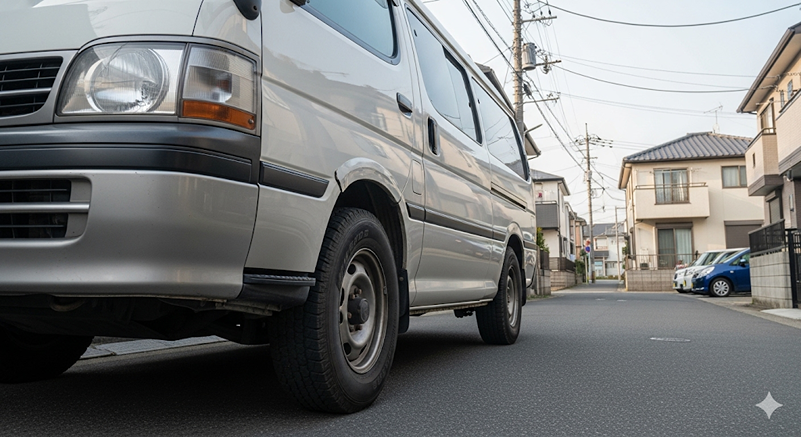 ハイエース 100系 ディーゼル 4wd タイヤの基本サイズ