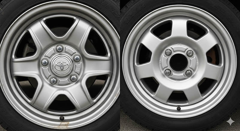 ホイール 5穴モデルと6穴モデルの違い