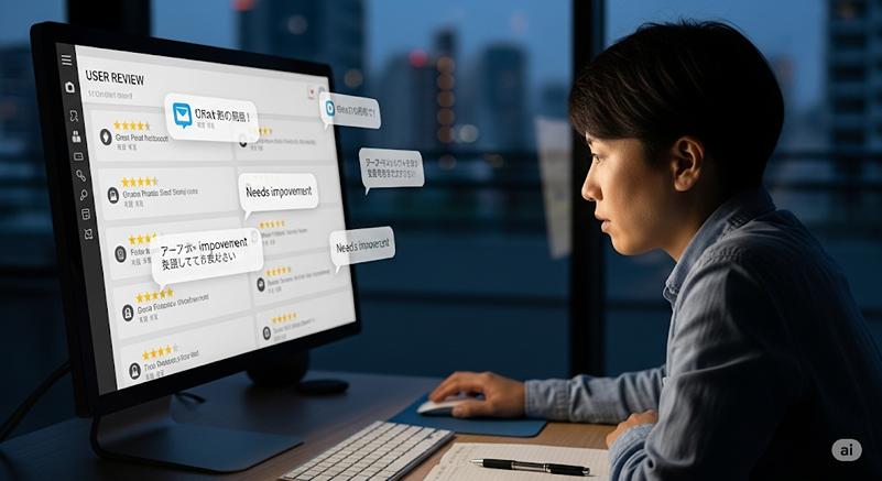 実際のユーザー口コミを分析