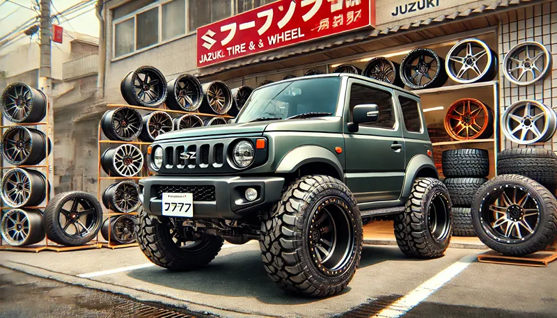 見た目が変わるホイールセットも人気
