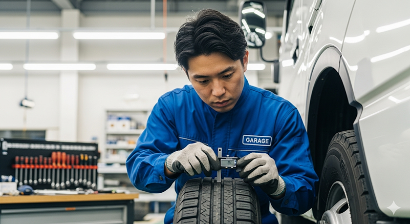 軽トラタイヤの車検対応ガイド！交換前に知るべき知識