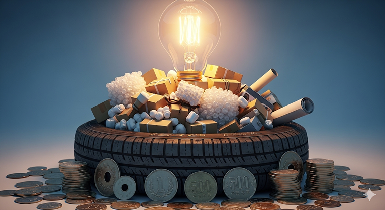 メルカリでのタイヤ送料を抑えるコツ