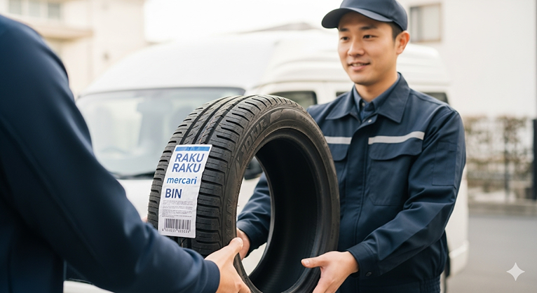 メルカリのホイール付きタイヤ送料を解説！発送方法と料金まとめ