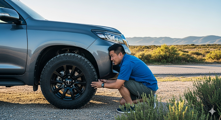 18インチの275/65r18は干渉する？