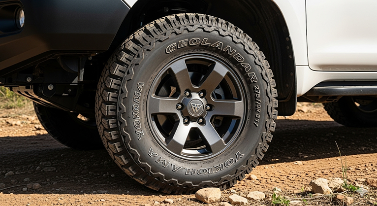 275/70r17にジオランダーを装着