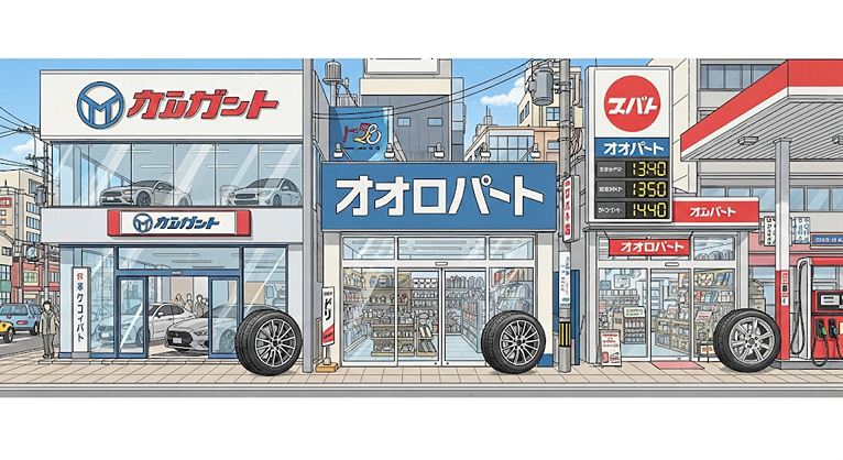 依頼先別の基本的な交換料金