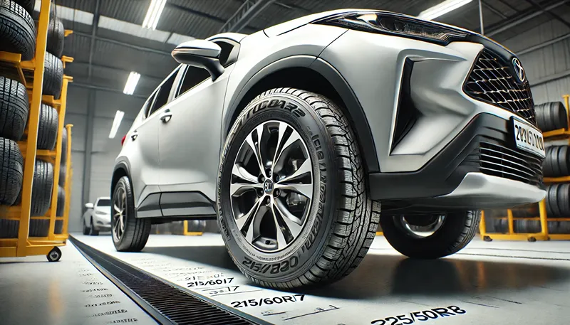 純正で採用されているタイヤサイズ