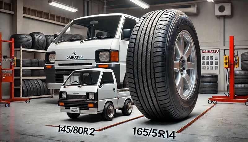 互換サイズ165/55R14の適合性
