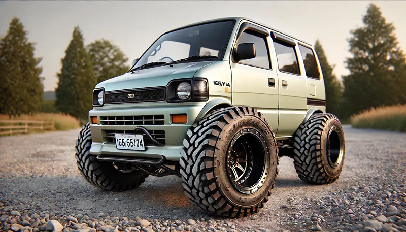 165/65R14サイズは装着可能か