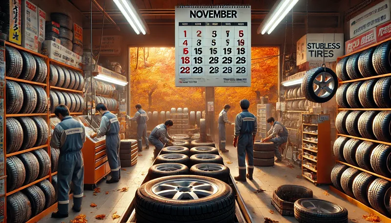 タイヤ交換の最適なタイミング