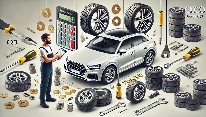 アウディ Q3 タイヤ 交換の費用は？工賃、持ち込み、トルク140Nmまで徹底解