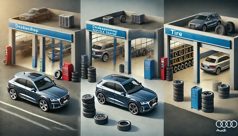 アウディ Q3 タイヤ 交換の場所と注意点