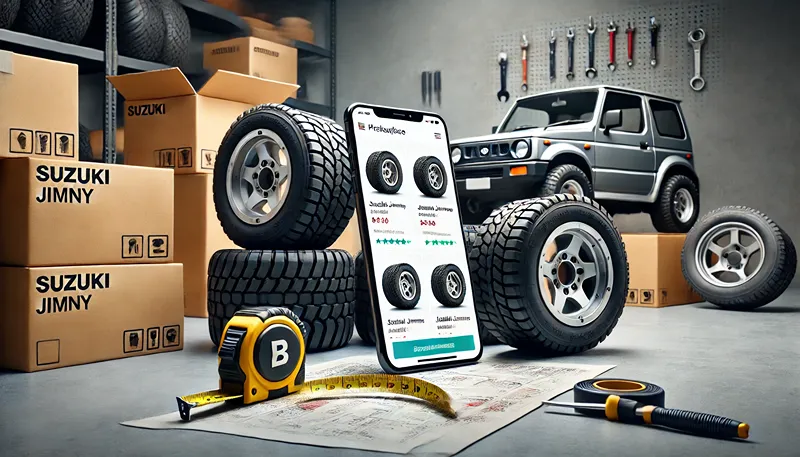 メルカリのジムニーホイールはいくら？JB64・JB23相場と送料の罠