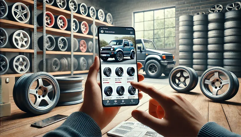 メルカリでジムニー ホイールを探すコツ