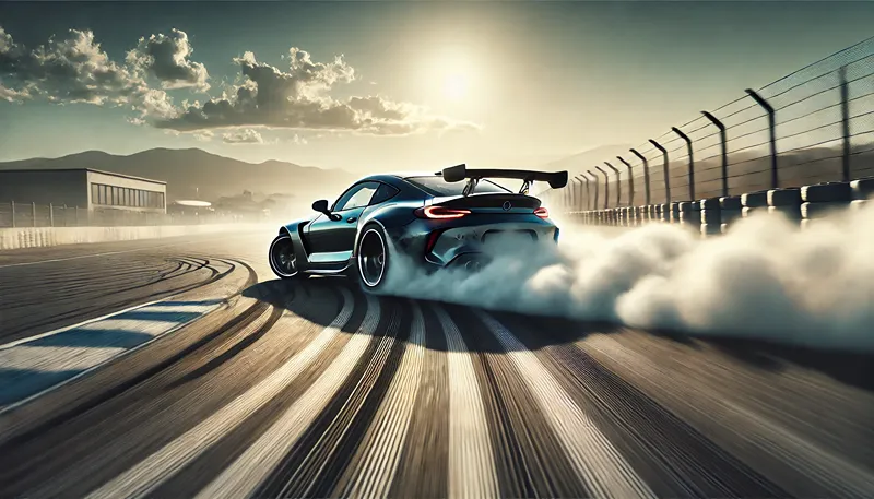 ドリフトや練習走行での評価