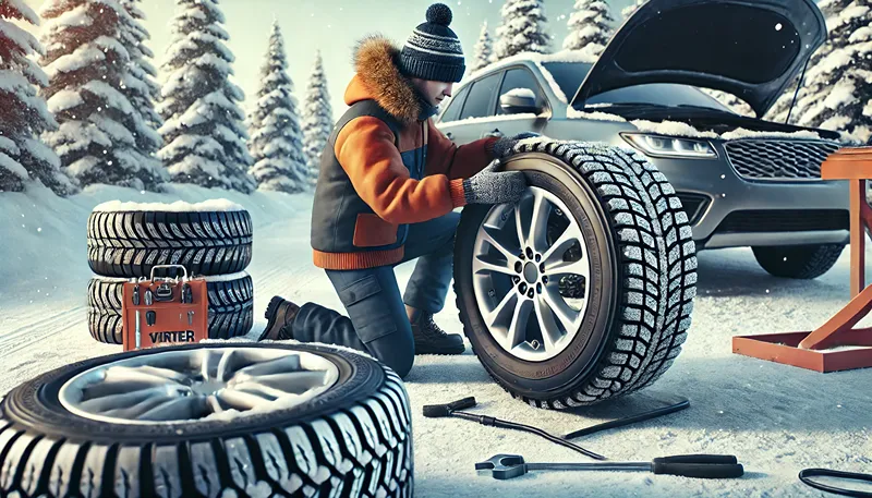 スタッドレスタイヤへの交換費用