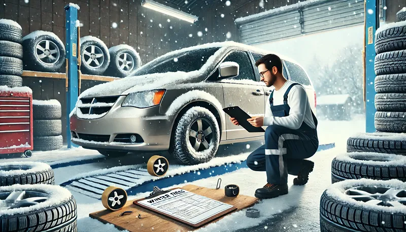 ブリザックDM-V3をミニバンに装着する際の注意点