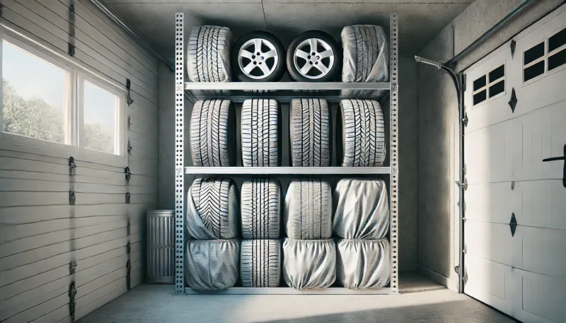 寿命を延ばす正しいタイヤ保管方法