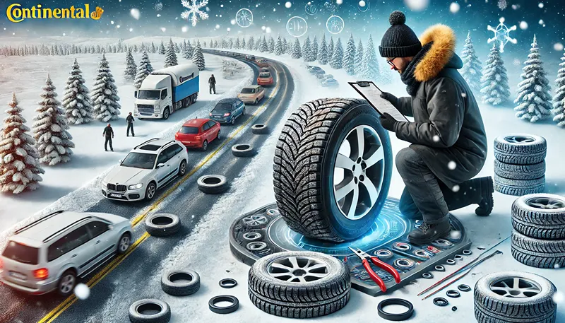 コンチネンタルのスタッドレスは滑るか評判を分析