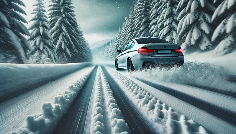 ッドイヤーは滑る？雪道での制動力を検証