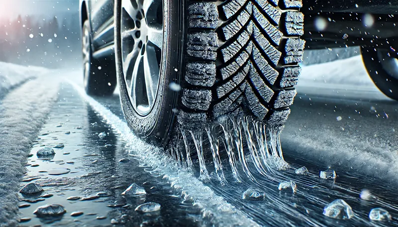 吸水ゴムが氷の水膜を除去する仕組みと技術的根拠