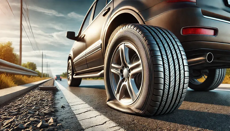 タイヤ交換したばかりでパンク！考えられる原因