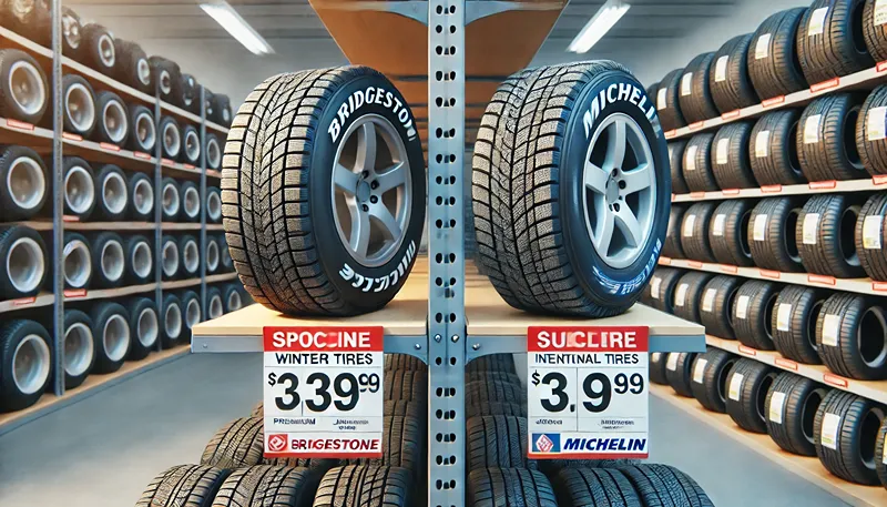 ブリヂストン・ミシュランのスタッドレス比較と価格