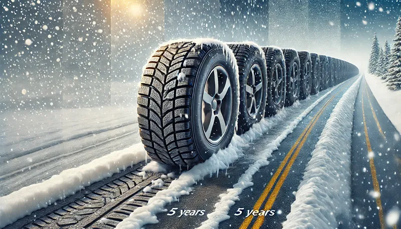 ダンロップとブリヂストンのスタッドレス比較！5年持つのは？寿命と価格の真実