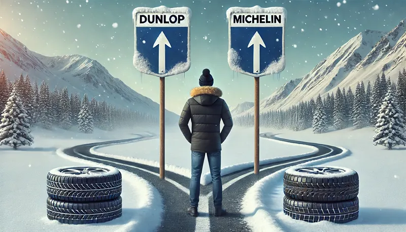 ダンロップかミシュランかスタッドレスの選び方