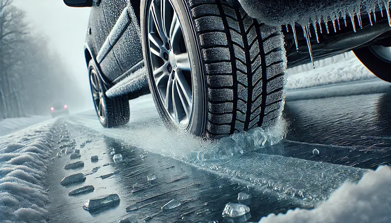 滑る不安を解消する氷上性能