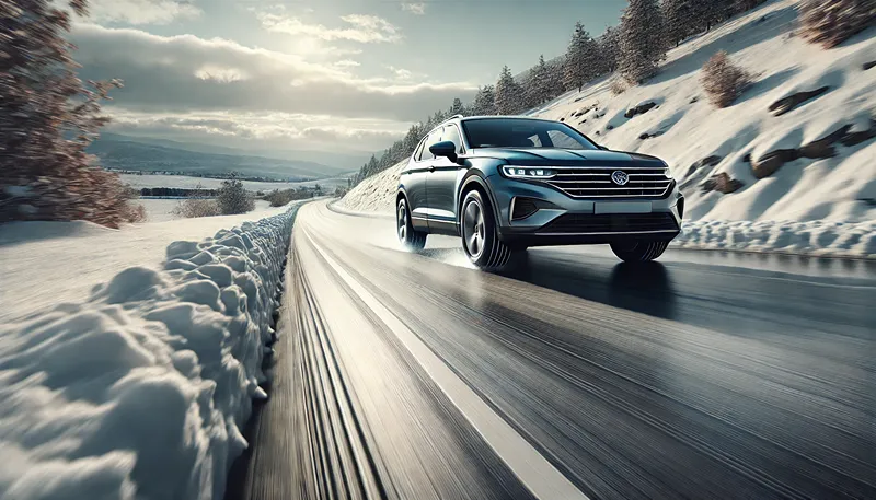 ドライ路面での走行安定性と剛性