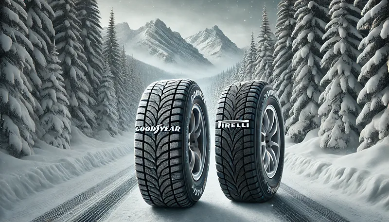 グッドイヤーとピレリのスタッドレスを比較検証