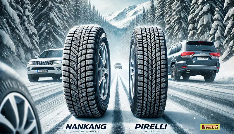 ナンカンとピレリのスタッドレス性能比較