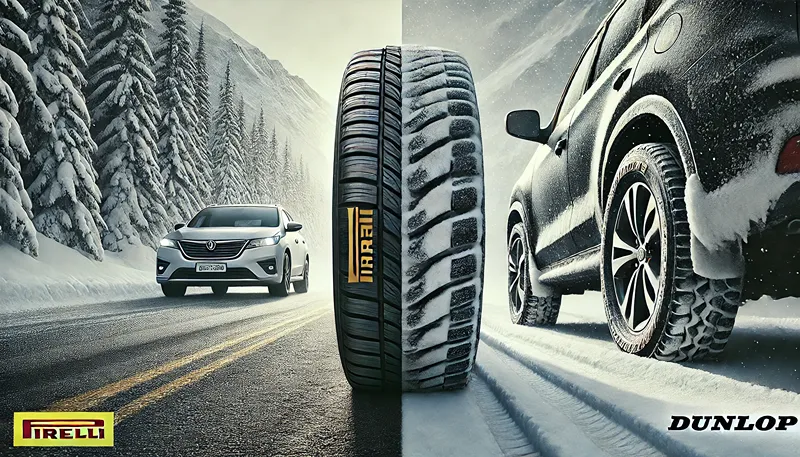 ピレリとダンロップのスタッドレス比較：性能と価格差