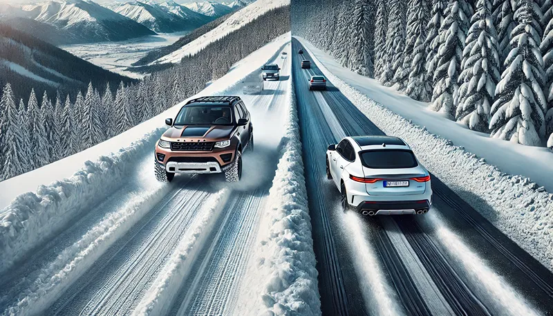 雪道やドライ路面の走行性能