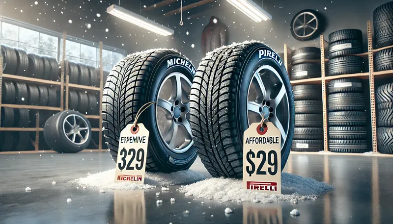 価格面でのピレリとミシュランのスタッドレス比較