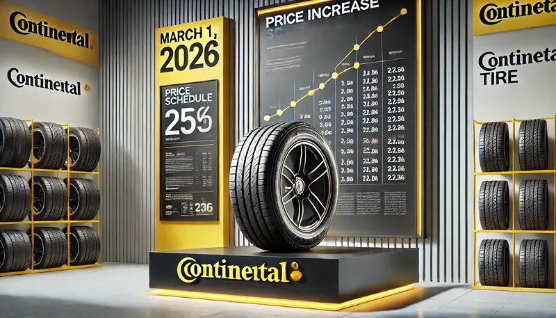 コンチネンタルの改定スケジュール