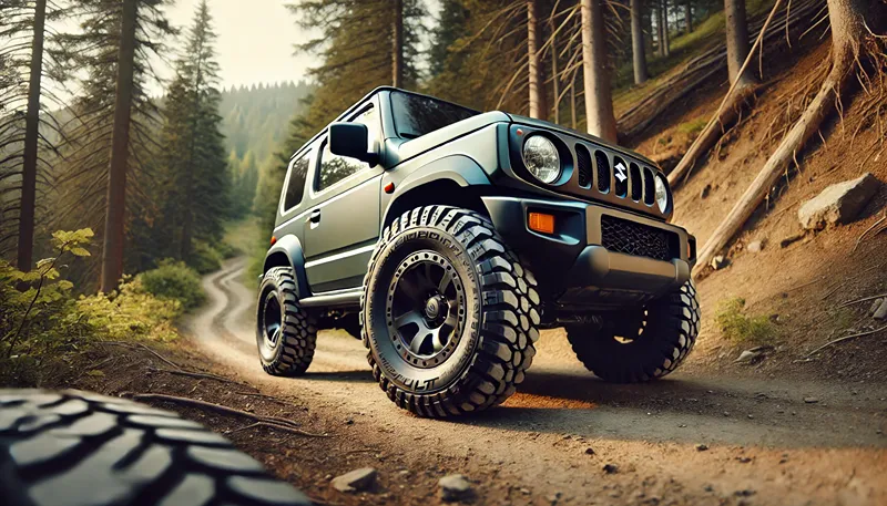 ジムニーの空気圧は低めがおすすめ