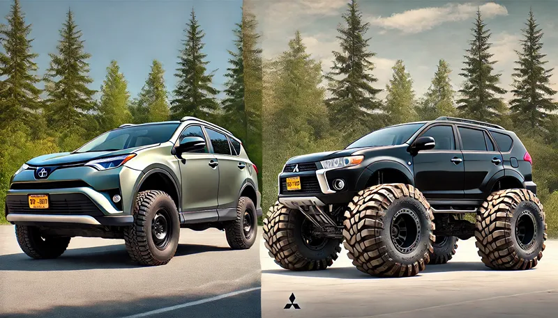 RAV4とデリカD:5の適合サイズ