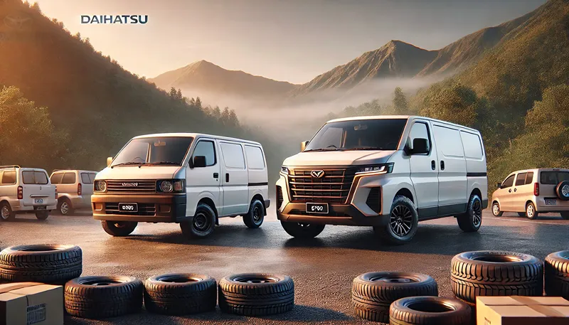 新型と旧型のタイヤサイズの違い