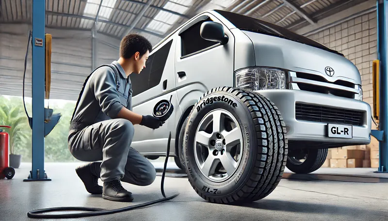 回転方向や空気圧の注意点