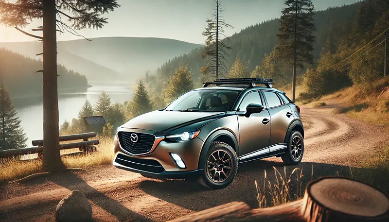 CX-3のオフロードタイヤ化で実現するスタイル