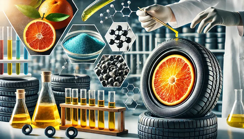 シリカとオレンジオイルがもたらす低燃費性能